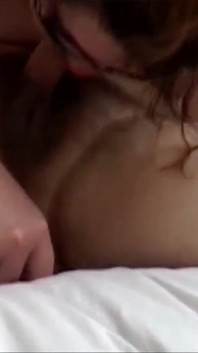 Amateur sex with fat hairy pussy