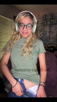 Now I Get to Share a Vid of Me Flashing My Bush and My Tits