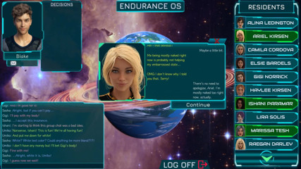 Dirty GamesXxX: Stranded In Space: hot girls sending nude pics. Ep.12