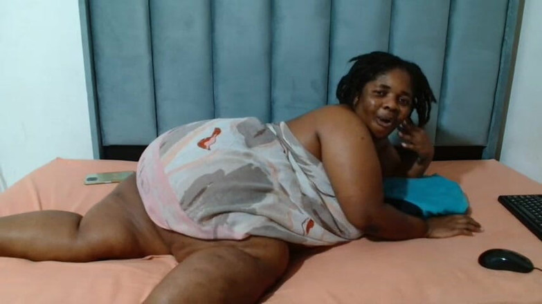 Big black clapping booties: Дрочу на мою массивную задницу толстушки, эпизод 1008