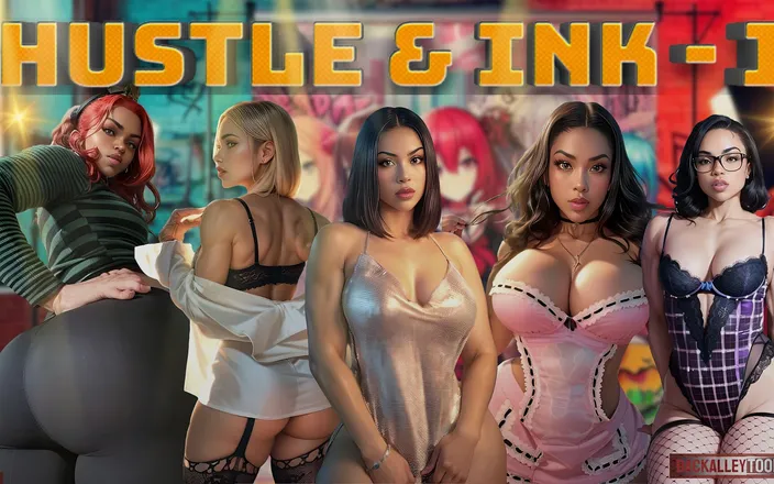 Back Alley Toonz: Hustle and Ink - Sexy Thick and Curvy Ai Vixens
