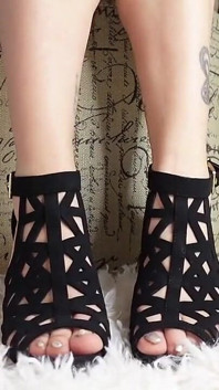 Love the Way the Way the Straps Hug My Feet, the Way They Criss Cross Upon My Skin