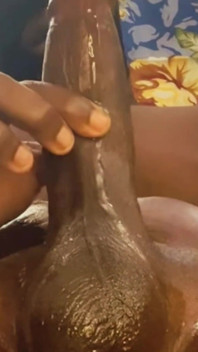 Milking Out My Cum with a Toy Got Exciting