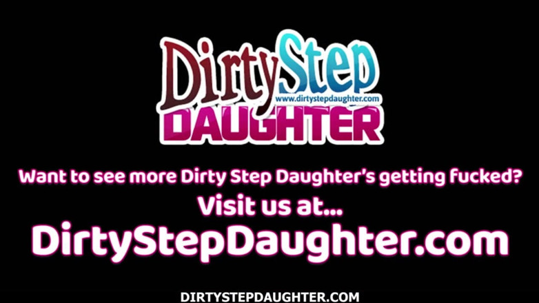 Dirty Stepdaughter: Sneaky stepdaughter fucks her hunky stepdad