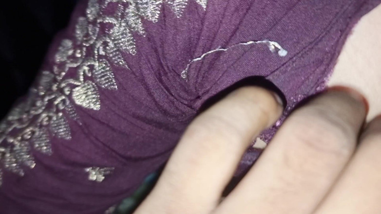 bdboygirl69: She Playing My Dick in Midnight with Her Boobs
