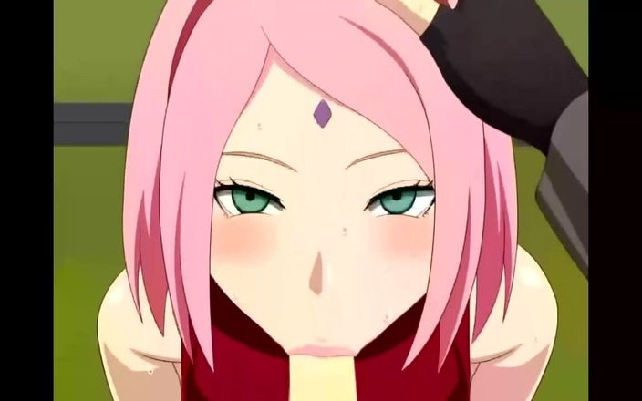 Velvixian_2D: Sakura Sex oralny twarz