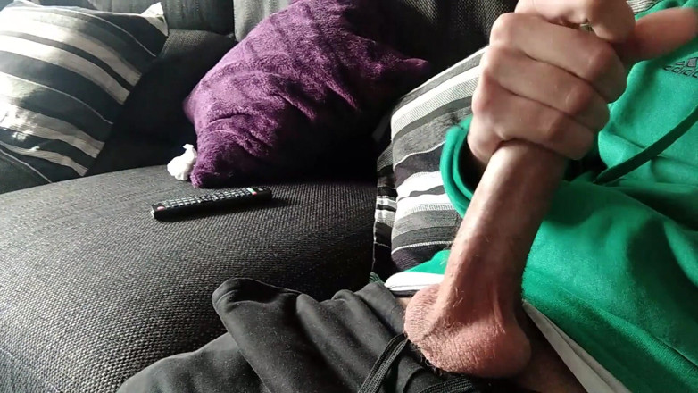 Elvissc: Obrovský Veiny péro Je vyhoněná na gauči, dokud se nevystříká,...