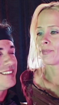 French Tongue - Busty Blonde MILF Gets Fucked & Facialled