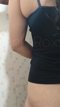 Pinki Roxxxk #9 Bathroom Show Sexy Ass