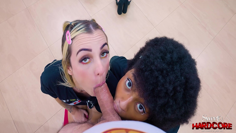 Nasty couples studio: Big Cock Guy Fuck Only My and Vicky Menage's Butt!...