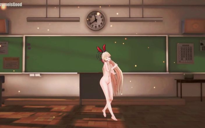 Smixix: Asuma toki Bunny style sex और डांस ब्लू आर्काइव हेनतई लाल कपड़ों का रंग संपादित करें smixix