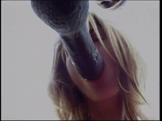 Oral Sluts: Cock hungry slut sucking two schlongs