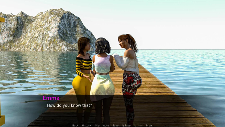 Dirty GamesXxX: Laura island adventures: พวกผู้ชายกำลังจะโดนผู้หญิงของตัวเองทำให้เป็นคัคโค้ดบนเกาะเขตร้อน ตอนที่ 1