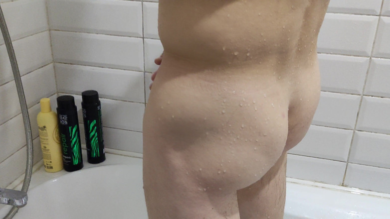 Hairy couple: Jerking off and Prostate Massage 4K