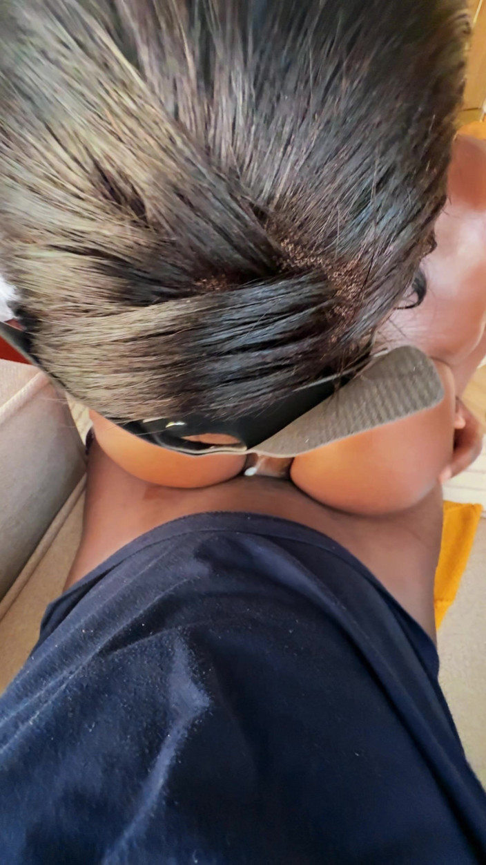 BBW queens: Ebony BBW Amateur Gets Fucked Hard Thick Black Girl POV 4K