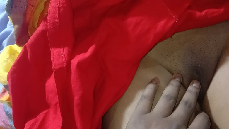 NixLeno: 보지를 손가락으로 따먹고 창녀처럼 두근두근하고 신음하는 Kolkata Boudi