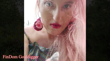 FinDom Goaldigger: Findom fode joi