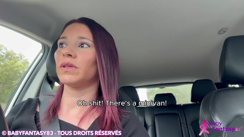 babyfantasy83: I Unexpectedly Show up in His Van to Fuck Me