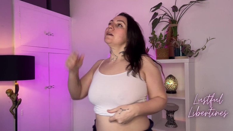 Lustful Libertines: Surprise Creampie for Cheating Whore Stepmom