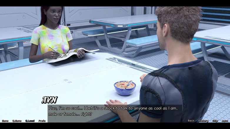 AVN Teller: Stranded in Space - First Step with Married Ebony MILF