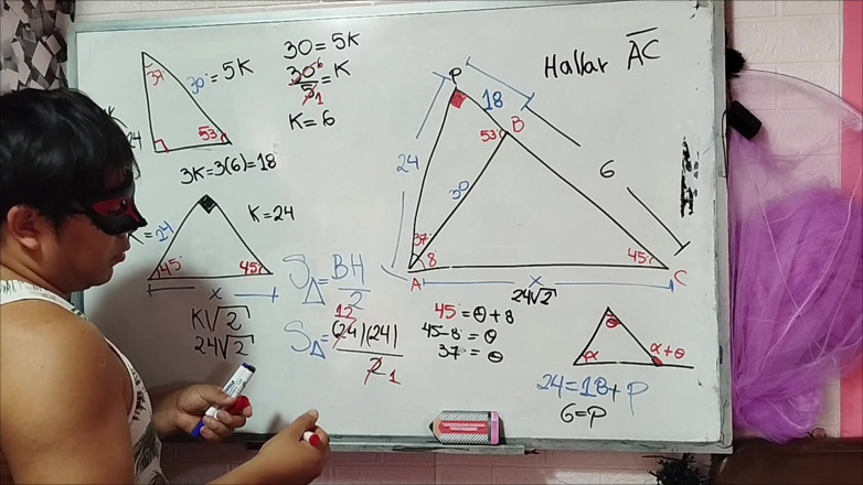 Rosaroja: 13 Trigonometry: Notable Triangles - Olympiads