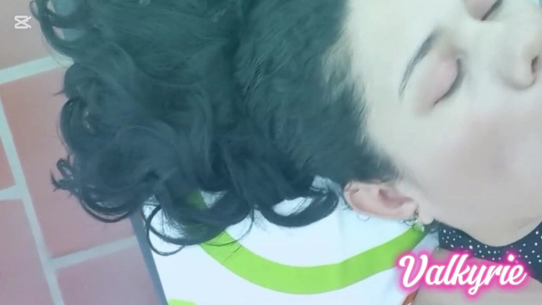 Valkyrieandluigy: 겸둥이 아름다운 깊은 목구멍 빨기