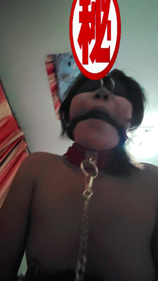 Teacherll: The Female Dog Wears a Nose Hook and Nipple Clamps...
