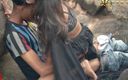 Xtramood: 사랑스러운 커플의 섹시한 인도 정글 섹스, 하드코어 인도 섹스