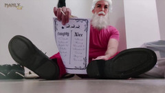 Manlyfoot: 继男同爸爸 - 圣诞特辑 - 家庭罪恶和秘密把他们列入今年圣诞老人的淫荡名单
