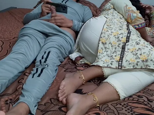 Desi Stepson Puts In Ass To Help His Stepmother