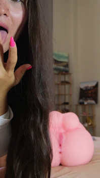New Experience with Futanary Doll and Mutual Orgasms