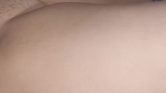 Stepmom with Hairy Pussy Gets Creampied by Stepson. Homemade Sex Close up