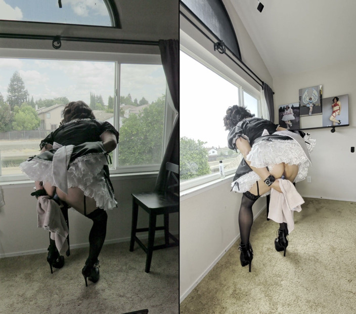 Sissy Candy: Sissy Maid Candy Gets Unplugged