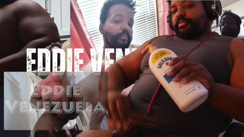 Eddie Venezuela: 黒人の継父が自分の射精動画に反応する!
