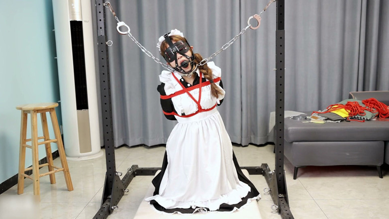 Asian bondage: The Maid's Various Restraints