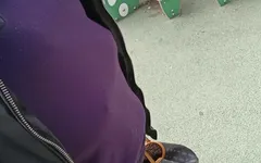 In the public park I masturbate with my dildo