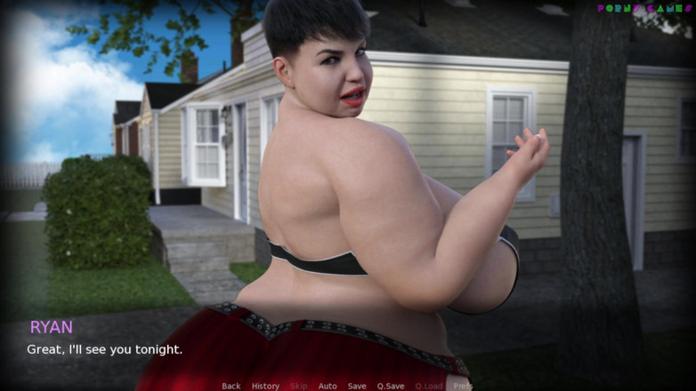 Porny Games: Plus Size Taboo by Chaixas - Regular Guy Bangs a BBW...
