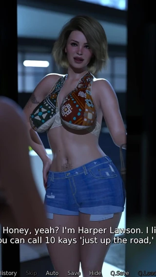 Porny Games: Free Pass 2 by After Choices - Busty Blonde Giving Nice Head,...