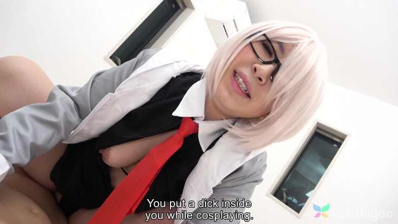 Tenshigao: Toket besar Kyoko mikami kembali dientot habis-habisan dengan kostumnya