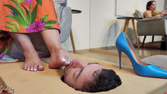 KiffaFeet: Ratat sub fata cutie este ignorat venerarea zeiță Kiffa dirty...