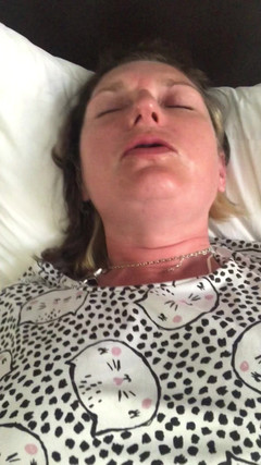 MistressWriggler: Mijn hete, bezwete orgasmegezicht met gekruiste ogen