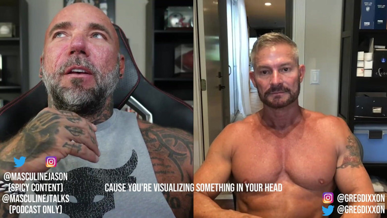 Raw and Uncensored with Masculine Jason: Porn Star Confessions - Greg Dixxon (episode 159)