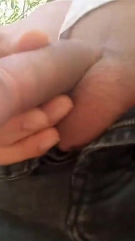 Jon Arteen Shows His Dick, Pisses Pee Outdoor, Puts His White Sneakers in Mud