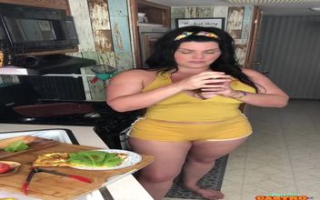 Angelina Castro Foodie Pussy Tease!