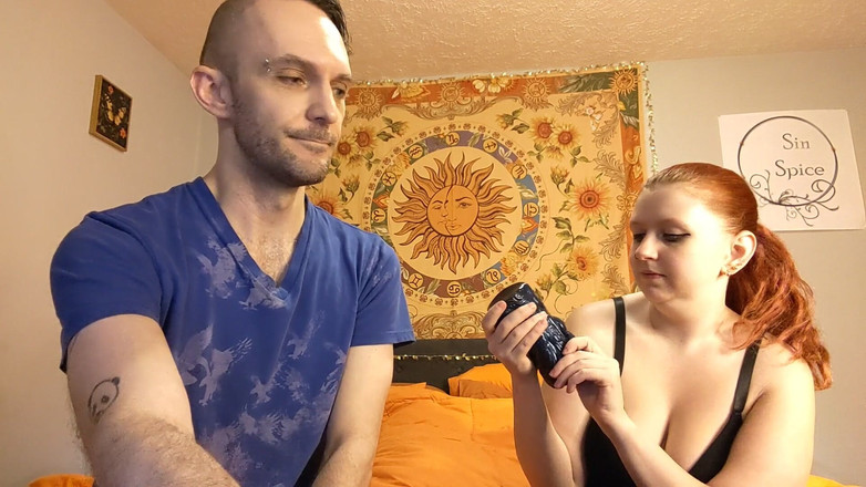 Sin Spice by Sophia Sinclair and Jasper Spice: Mesterstar deniz kızı cep amcığı kutu açıyor