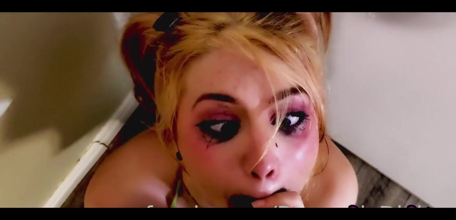 DemonicDivine: セクシーなアヘ顔痴女マインドブレイク、ずさんなフェラチオ、2射精