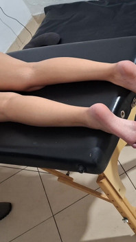Relaxing Back Massage with a Hot Candle. Sfw