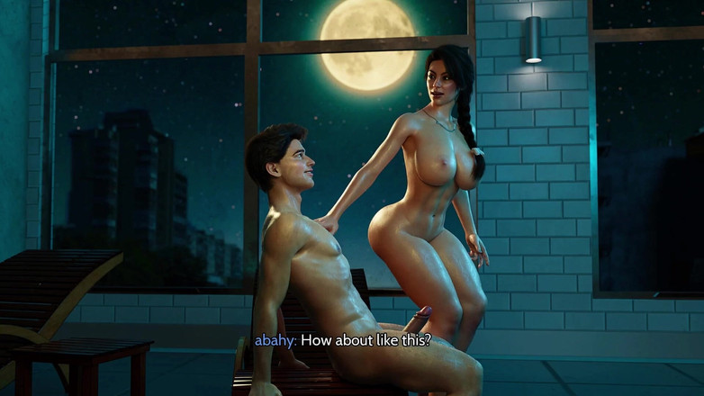 Hot sex game: Perenang menggoda nyepong kontol di kolam renang