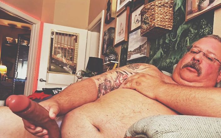 Hand-Free-Daddy-Chub: Трибьют спермы без рук, что потребовались месяцы, чтобы сделать: Хорошая ценность