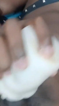 Hombre Negro Caliente Empieza a Divertirse Con Su Toys Ass Y Se Viene Dentro De El Juguete De Culo